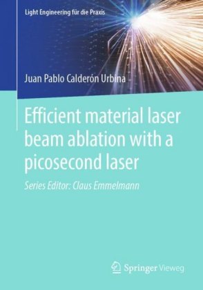 Efficient material laser beam ablation with a picosecond laser