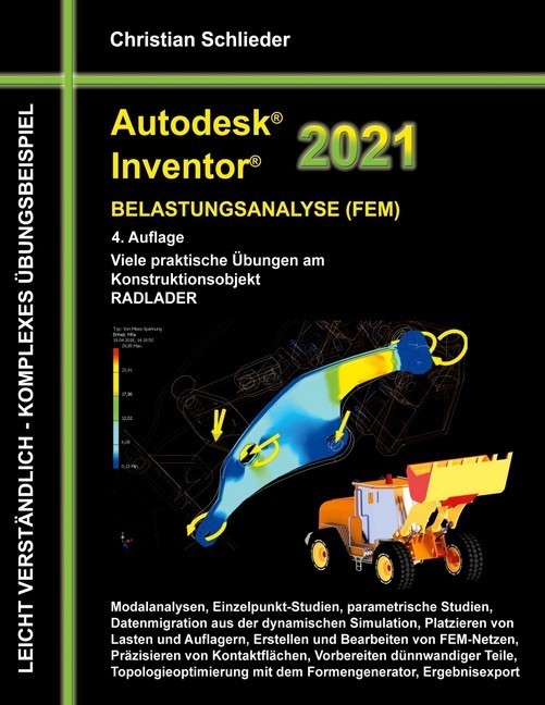 Autodesk Inventor 2021 - Belastungsanalyse (FEM) main product photo
