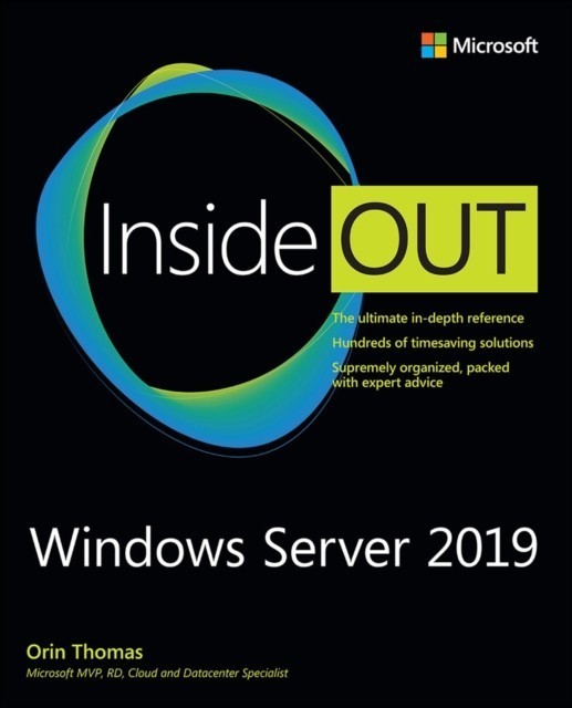 Windows Server 2019 Inside Out main product photo