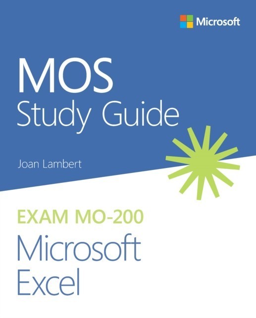 MOS Study Guide for Microsoft Excel Exam MO-200 main product photo