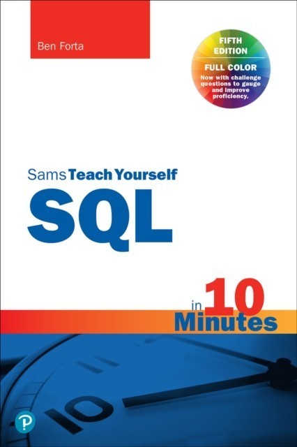SQL in 10 Minutes a Day, Sams Teach Yourself main product photo