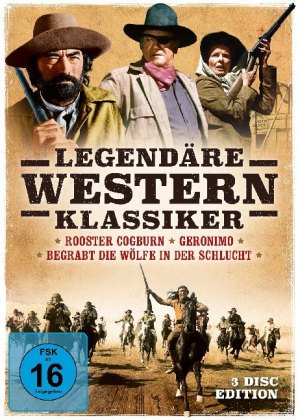 Legendäre Western-Klassiker, 3 DVD