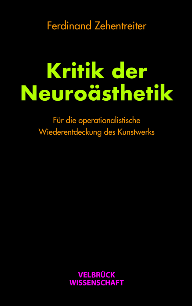 Kritik der Neuroästhetik main product photo