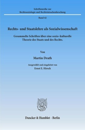 Rechts- und Staatslehre als Sozialwissenschaft.