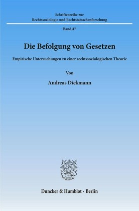 Die Befolgung von Gesetzen.