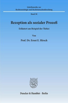 Rezeption als sozialer Prozeß.