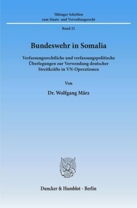 Bundeswehr in Somalia.