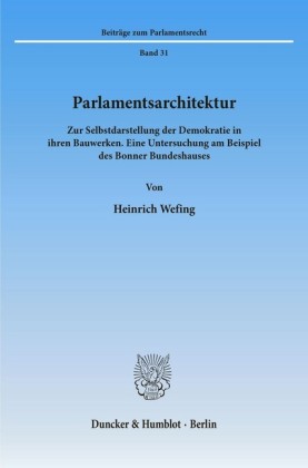 Parlamentsarchitektur.