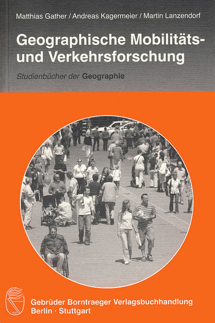 Geographische Mobilitäts- und Verkehrsforschung main product photo
