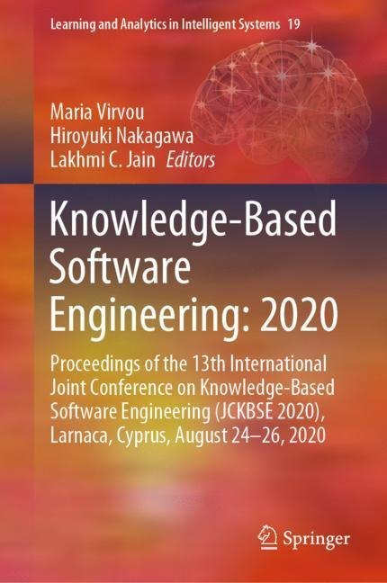 Knowledge-Based Software Engineering: 2020 main product photo