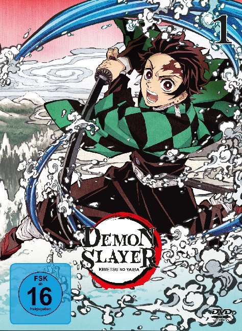 Demon Slayer. Staffel.1.1, 2 DVD main product photo