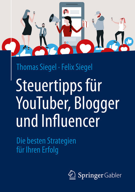 Steuertipps für YouTuber, Blogger und Influencer main product photo