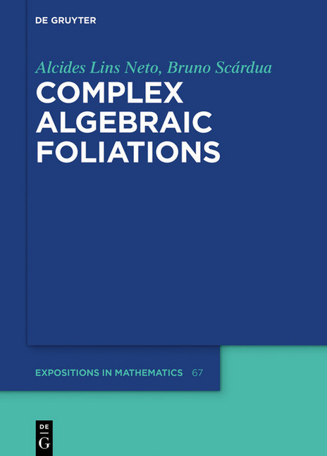 Complex Algebraic Foliations; . main product photo