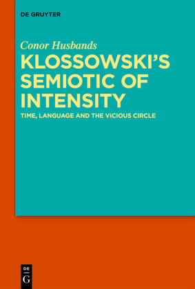 Klossowski's Semiotic of Intensity; .