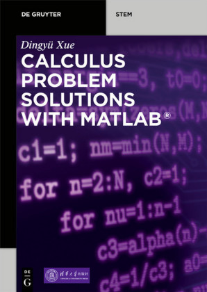 Calculus Problem Solutions with MATLAB®; .