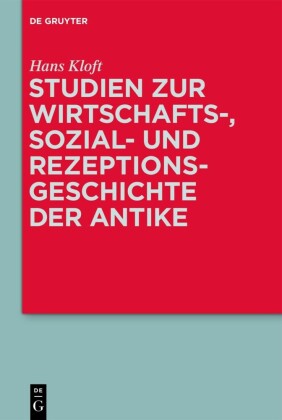 Studien zur Wirtschafts-, Sozial- und Rezeptionsgeschichte der Antike; .