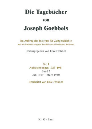 Juli 1939 - März 1940; .