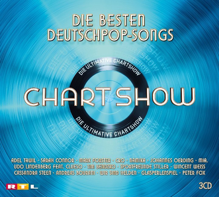 Die Ultimative Chartshow - Beste Deutschpop-Songs, 3 Audio-CD main product photo