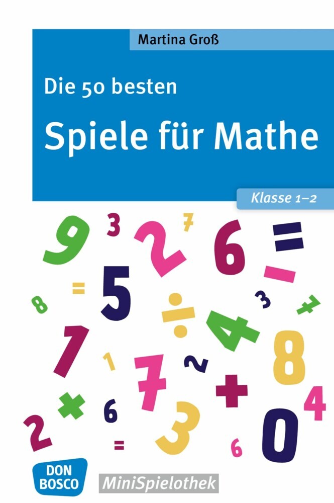 Die 50 besten Spiele für Mathe. Klasse 1-2 - eBook main product photo