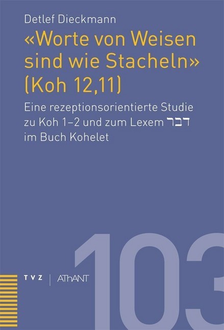 'Worte von Weisen sind wie Stacheln' (Koh 12,11) main product photo