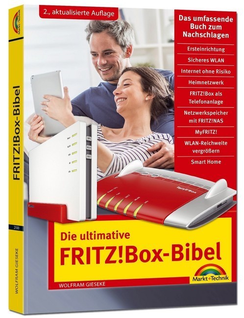 Die ultimative FRITZ!Box Bibel - Das Praxisbuch 2. aktualisierte Auflage - mit vielen Insider Tipps und Tricks - komplett in Farbe main product photo