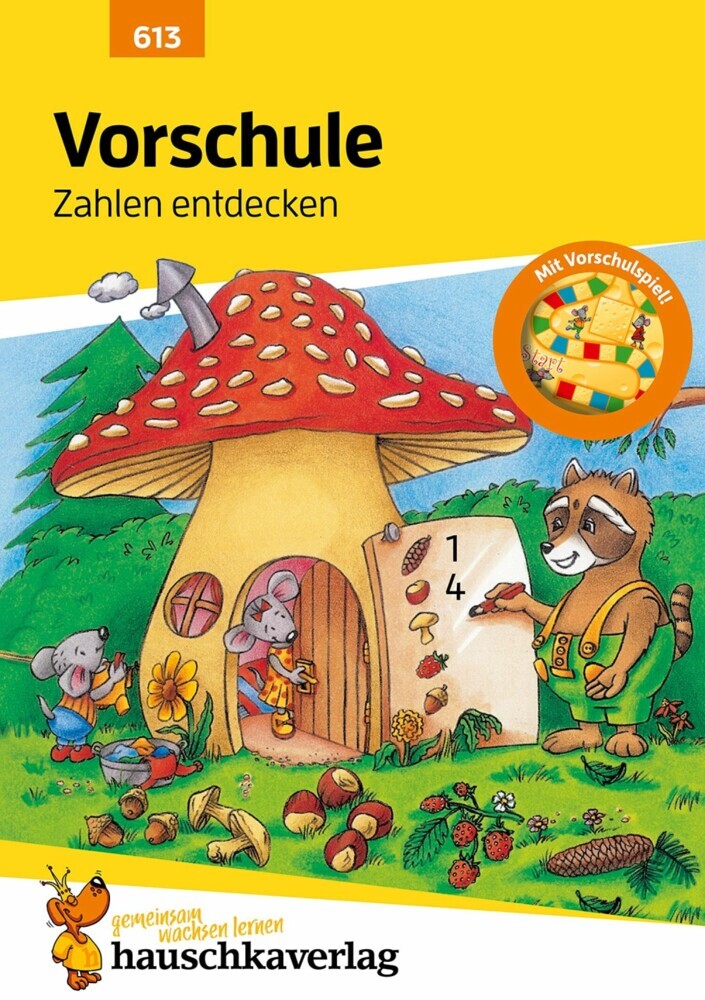 Vorschule Übungsheft ab 5 Jahre für Junge und Mädchen - Zahlen entdecken main product photo