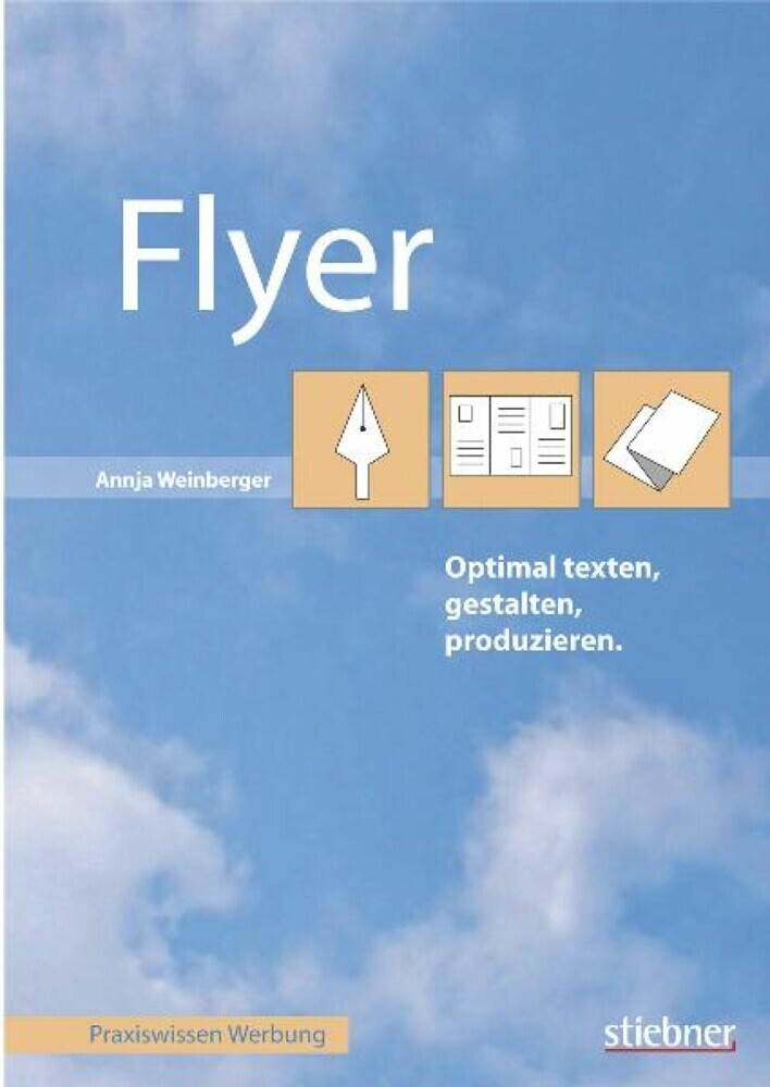 Flyer optimal texten, gestalten, produzieren main product photo
