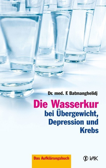 Die Wasserkur bei Übergewicht, Depression und Krebs main product photo