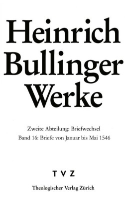 Briefwechsel, Briefe von Januar bis Mai 1546