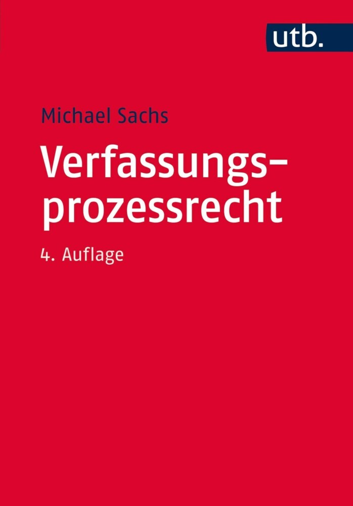 Verfassungsprozessrecht main product photo