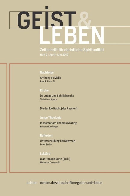 Geist & Leben 2/2019 main product photo