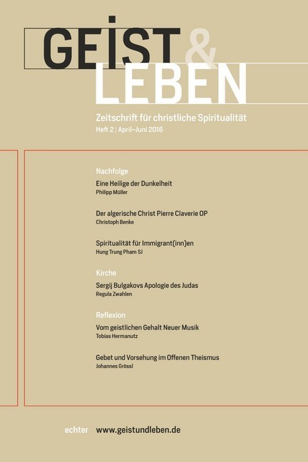 Geist und Leben 2/2016 main product photo