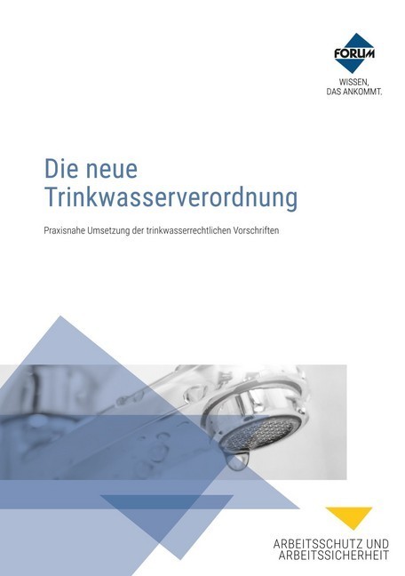 Die neue Trinkwasserverordnung main product photo