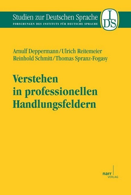 Verstehen in professionellen Handlungsfeldern main product photo