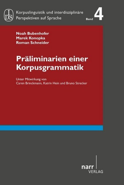 Präliminarien einer Korpusgrammatik main product photo