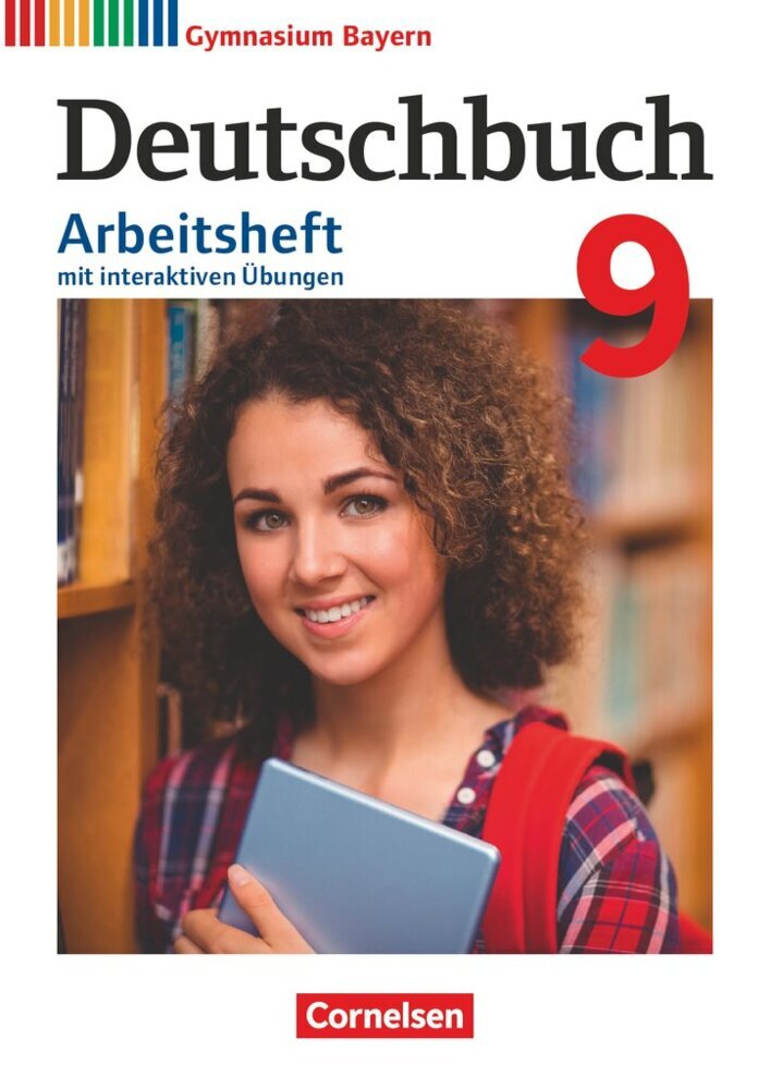 Deutschbuch Gymnasium - Bayern - Neubearbeitung - 9. Jahrgangsstufe Arbeitsheft mit interaktiven Übungen auf scook.de - Mit Lösungen main product photo