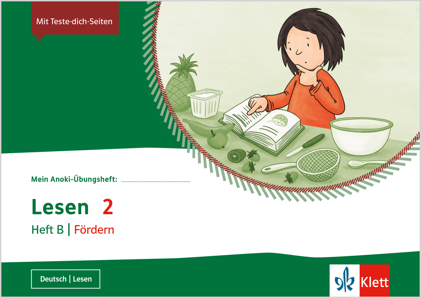 Mein Anoki-Übungsheft - Lesen 2. Heft B | Fördern main product photo