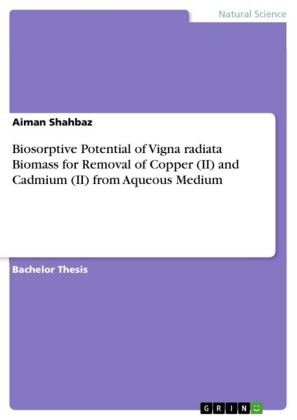 Biosorptive Potential of Vigna radiata Biomass for Removal of Copper (II) and Cadmium (II) from Aqueous Medium