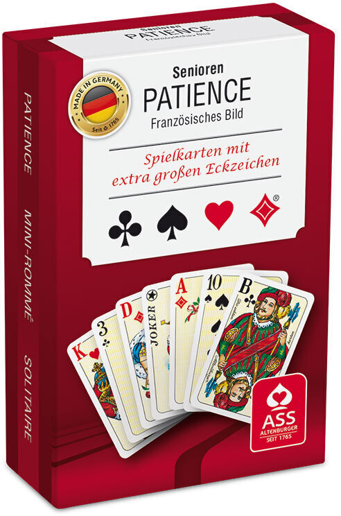 Senioren Patience, französisches Bild main product photo
