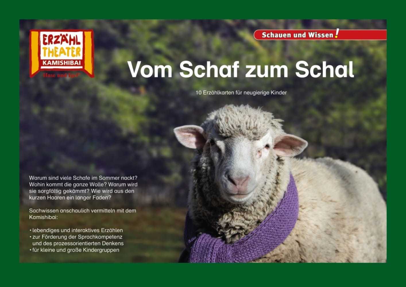 Vom Schaf zum Schal / Kamishibai Bildkarten main product photo