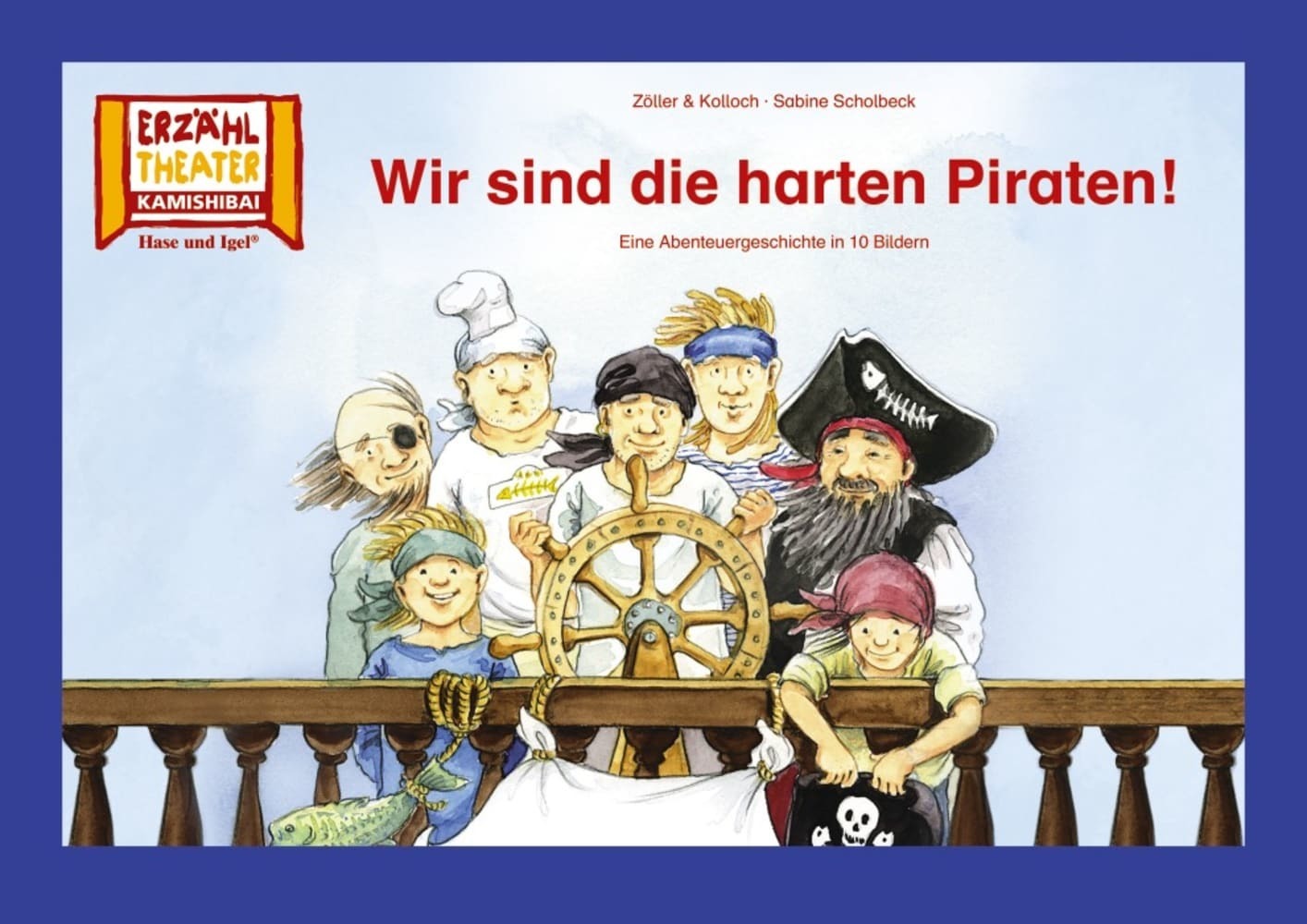 Wir sind die harten Piraten! / Kamishibai Bildkarten main product photo