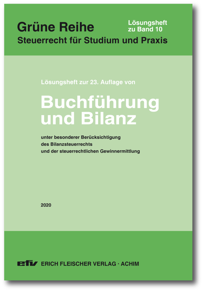 Lösungsheft zur 23. Auflage 2020 main product photo