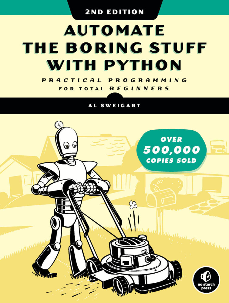 Automate the Boring Stuff with Python, 2nd Edition main product photo