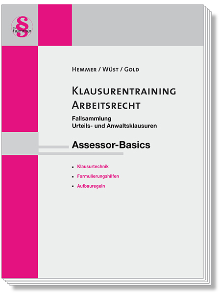 Assessor Klausurentraining Arbeitsrecht main product photo