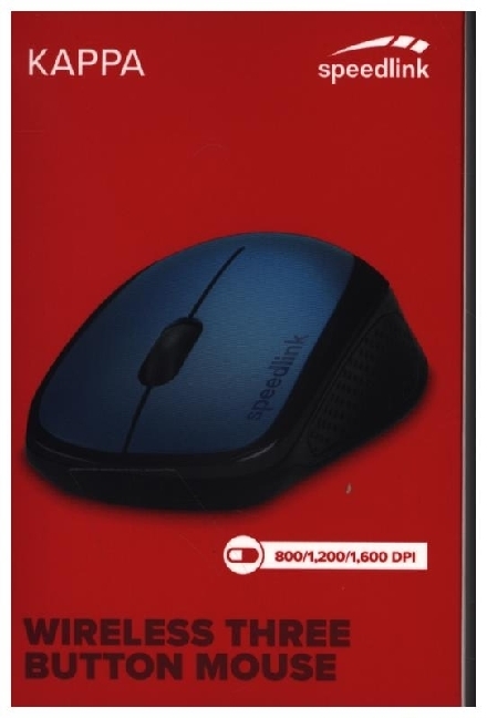 SPEEDLINK KAPPA Mouse - Wireless, blue main product photo