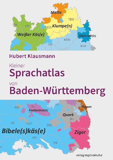 Kleiner Sprachatlas von Baden-Württemberg main product photo
