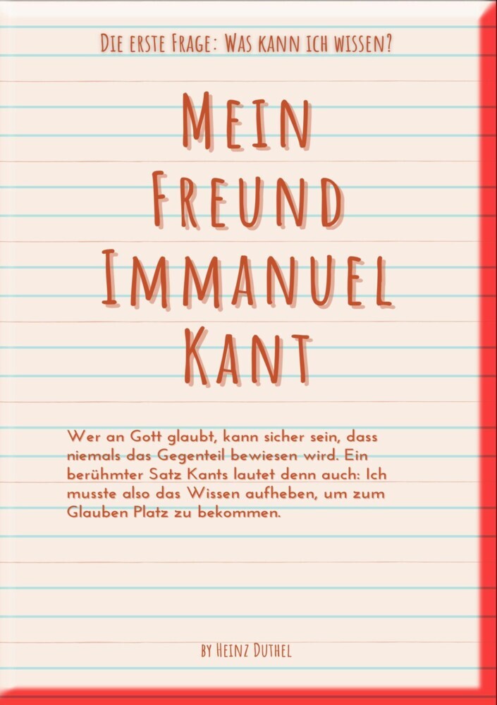 Mein Freund Immanuel Kant main product photo