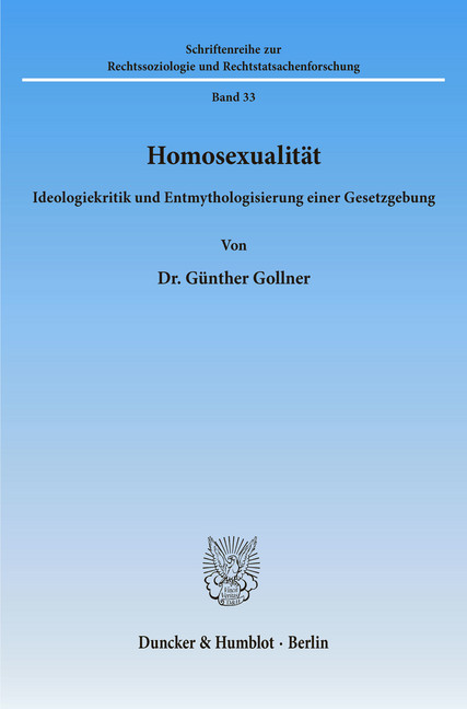 Homosexualität. main product photo