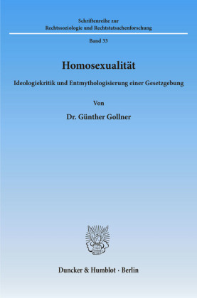 Homosexualität.