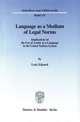 Language as a Medium of Legal Norms.